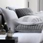 Private Collection Subi Grey Yarn Dyed Jacquard Quilt Cover Set | Super King Bed | Grey